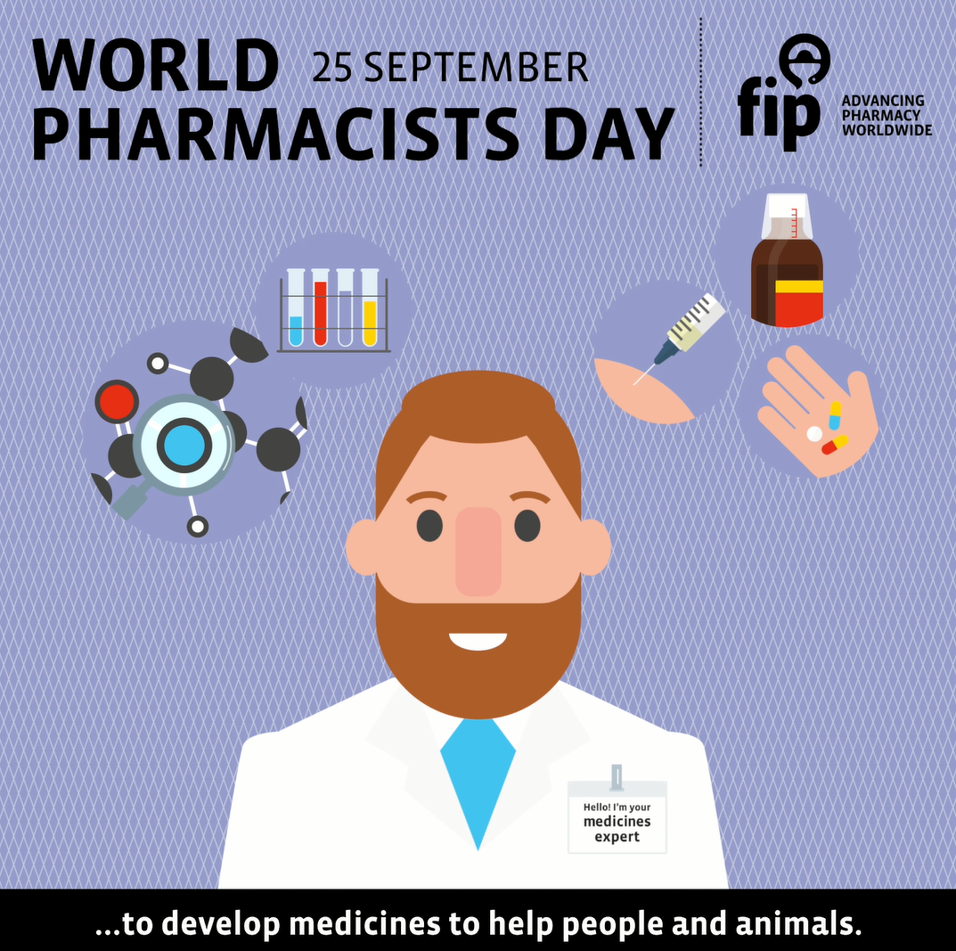 Logo resmi dan Twibbon World Pharmacists Day 2018